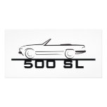 Mercedes 500 SL Type 107 photo cards