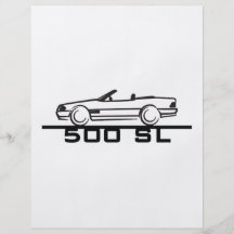 Mercedes 500 SL Type 129 Flyer
