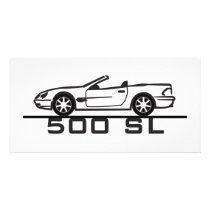 Mercedes 500 SL Type 230 Photo Greeting Card