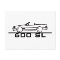 Mercedes 600 SL Type 129 Post Cards