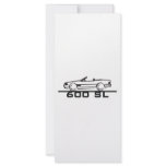 Mercedes 600 SL Type 129 rack cards