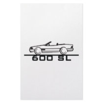 Mercedes 600 SL Type 129 Stationery Design