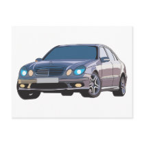 Mercedes Benz Post Card