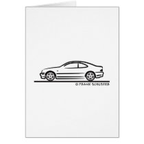 Mercedes CLK Card