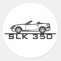 Mercedes SLK 350 Sticker