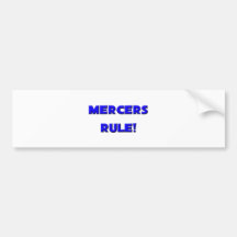 Mercers Rule! Bumper Sticker