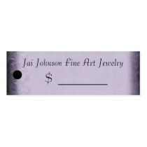 Merchandise Price Tags (Lavender) Business Card Template