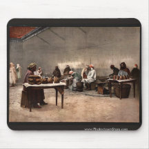 Merchants of eatables, Bona, Algeria vintage Photo Mouse Pads