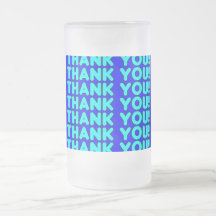 Merci à lui Merci bleu cyan de garçons frais et d' Mug À Café