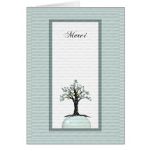 Merci - Arbre de croissance Card