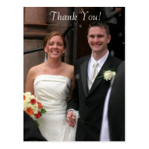 Merci de mariage cartes postales