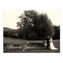 Merci de mariage cartes postales