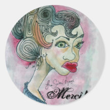 Merci! Sticker