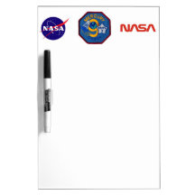 Mercury 9:  Faith 7 – L. Gordon Cooper Dry Erase Whiteboards