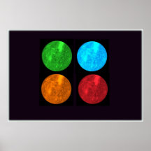 Mercury Collage Poster