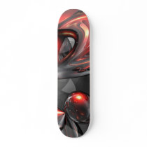 Mercury Rising Abstract Skateboard - V2
