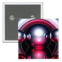 Mercury rouge, art abstrait pin's