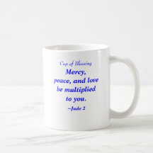 Mercy, Peace and Love Mug