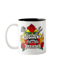 Mercy's Garage Mugs