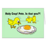 Merde sainte ! Peter, est que vous ? Cartes De Vœux
