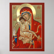 Mère d'Axion Esti d'affiche de Dieu