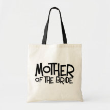 Mère de hippie de la jeune mariée sac en toile