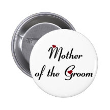 Mère du bouton de marié badges avec agrafe