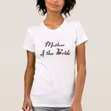 Mère du T-shirt de jeune mariée