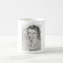 mère et fille tasses
