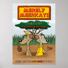 Merely Meerkats Poster