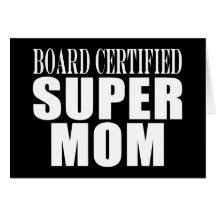 Mères drôles d'amusement et maman superbe certifié carte