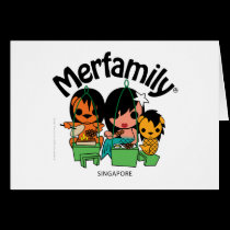 Merfamily® Singapore Satay cards
