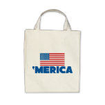'Merica Tote Bags