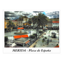 MERIDA - Plaza de España postcards