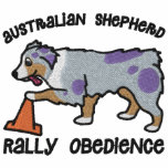 Merle Australian Shepherd Rally Obedience Polo