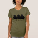 Merles noirs du GAGNANT 3 de RÉCOMPENSE de tba T-shirt