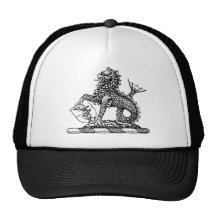 Merlion Mesh Hats