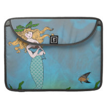 Mermaid and seal sleeves for MacBook pro