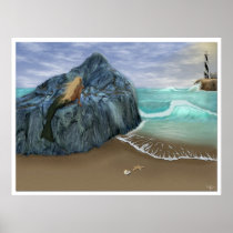 Mermaid Beach Poster