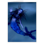 Mermaid Blues Greeting Card