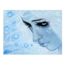 Mermaid Blues Postcard
