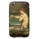 Mermaid by JW Waterhouse, Victorian Mythology Art iPhone 3 Tough Cover
