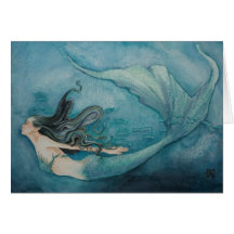 Mermaid Card