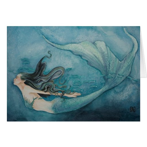 Mermaid Card