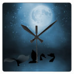mermaid clock