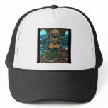 Mermaid Dachshund Mesh Hats