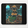Mermaid Dachshund Mouse Pads