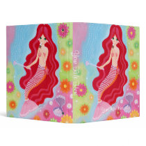Mermaid Dream painting Vinyl Binder