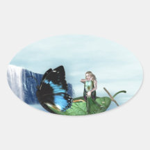 Mermaid Gondola Sticker