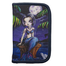 Mermaid Goth Dolphin Fantasy Folio Case Folio Planner